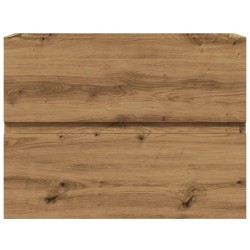 Armoire de salle de bain chêne artisanal bois d'ingénierie 