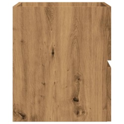 Armoire de salle de bain chêne artisanal bois d'ingénierie 