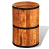 Tabouret de bar Bois de manguier brut 