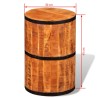 Tabouret de bar Bois de manguier brut 