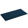 Panneaux muraux 12 pcs Bleu 60x30 cm Velours 2,16 m² 
