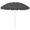 Parasol de plage anthracite 240 cm 