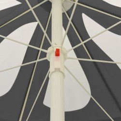 Parasol de plage anthracite 240 cm 