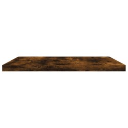 Étagères murales 4 pcs chêne fumé 40x30x1,5cm bois d'ingénierie 