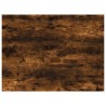 Étagères murales 4 pcs chêne fumé 40x30x1,5cm bois d'ingénierie 