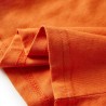 T-shirt enfants à manches longues orange foncé 140 
