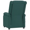 Fauteuil inclinable électrique Vert foncé Tissu 