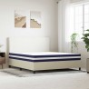Matelas à ressorts ensachés dureté moyenne 180x200 cm 