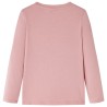 T-shirt pour enfants à manches longues rose 140 
