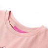 T-shirt pour enfants à manches longues rose 140 