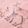 T-shirt pour enfants à manches longues rose 140 