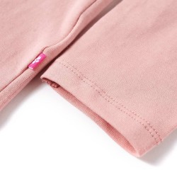 T-shirt pour enfants à manches longues rose 140 