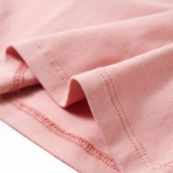 T-shirt pour enfants à manches longues rose 140 