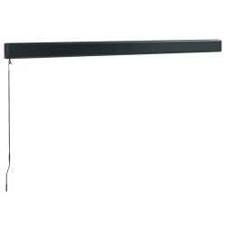 Auvent rétractable crème 3x2,5 m tissu et aluminium 