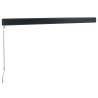 Auvent rétractable crème 3x2,5 m tissu et aluminium 