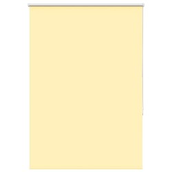 Store enrouleur occultant jaune largeur du tissu 95,7 cm 