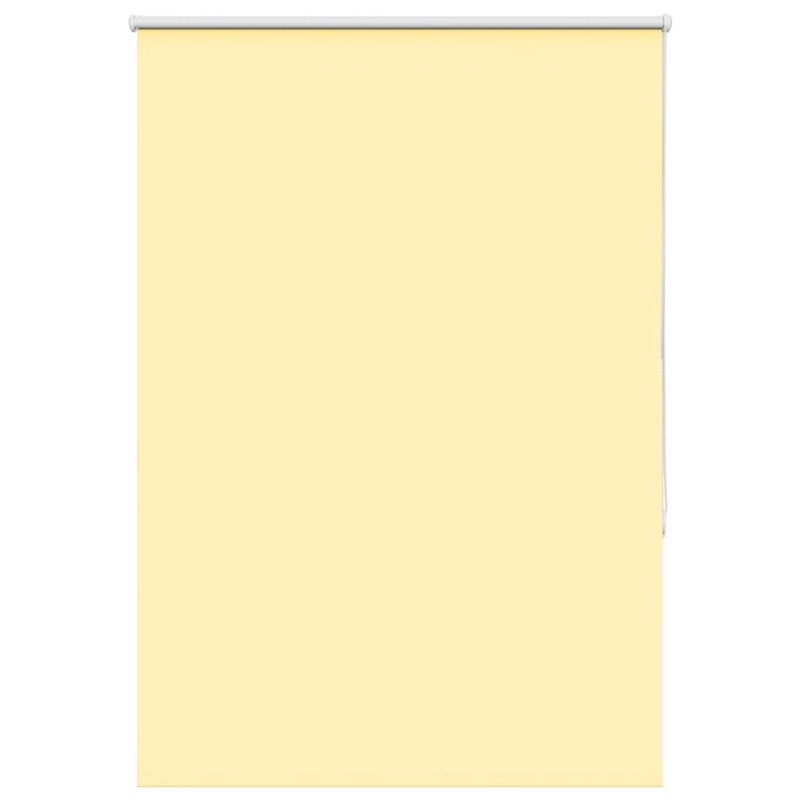 Store enrouleur occultant jaune largeur du tissu 95,7 cm 