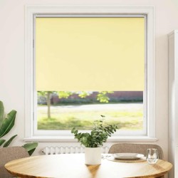 Store enrouleur occultant jaune largeur du tissu 95,7 cm 