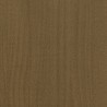 Table de chevet Marron miel 35,5x33,5x41,5cm Bois de pin massif 