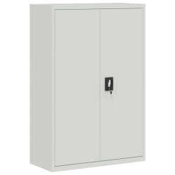 Armoire de bureau 90x40x140 cm Acier Gris    
