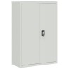 Armoire de bureau 90x40x140 cm Acier Gris    
