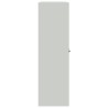 Armoire de bureau 90x40x140 cm Acier Gris    