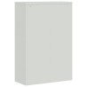 Armoire de bureau 90x40x140 cm Acier Gris    
