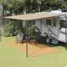 Tapis de tente sable 250x550 cm PEHD 