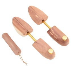 Tendeur de chaussures et chausse-pied EU 42-43,5 bois de cèdre 