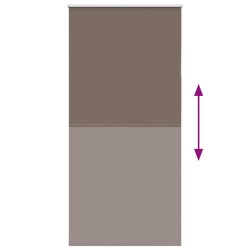 Store enrouleur occultant café 90x230cm largeur du tissu 85,7cm 