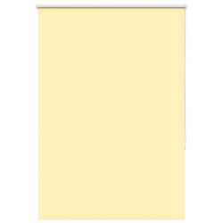 Store enrouleur occultant jaune largeur du tissu 100,7 cm 