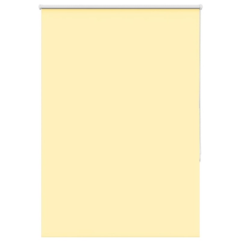 Store enrouleur occultant jaune largeur du tissu 100,7 cm 
