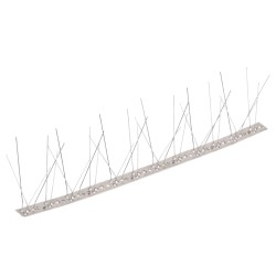Ensemble de 10 pointes à 5 rangées contre oiseaux Inox 5 m 