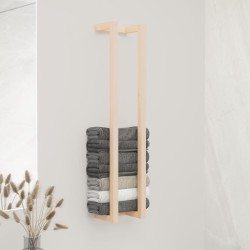 Porte-serviette 23x18x110 cm Bois de pin massif 