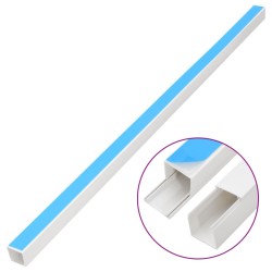 Goulotte de câble auto-adhésive 33x33 mm 10 m PVC 