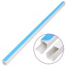 Goulotte de câble auto-adhésive 33x33 mm 10 m PVC 