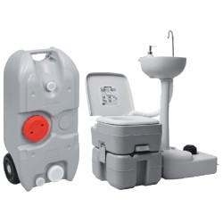 Ensemble de toilette support de lavage des mains réservoir eau 