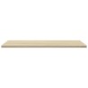 Panneau de bibliothèque 4pcs Chêne sonoma 60x30x1,5cm Aggloméré 