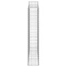 Paniers à gabions arqués 2 pcs 200x30x160/180 cm Fer galvanisé 