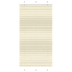 Store plissé crème 105x200cm largeur du tissu 104,4cm polyester 
