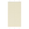 Store plissé crème 105x200cm largeur du tissu 104,4cm polyester 