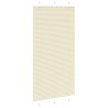 Store plissé crème 105x200cm largeur du tissu 104,4cm polyester 