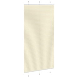 Store plissé crème 105x200cm largeur du tissu 104,4cm polyester 