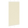 Store plissé crème 105x200cm largeur du tissu 104,4cm polyester 