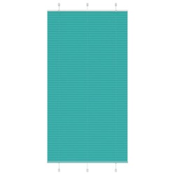 Store plissé vert pétrole 105x200cm largeur du tissu 104,4cm 