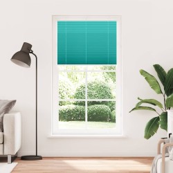 Store plissé vert pétrole 105x200cm largeur du tissu 104,4cm 