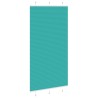 Store plissé vert pétrole 105x200cm largeur du tissu 104,4cm 
