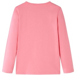 T-shirt enfants à manches longues rose 140 