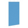 Store plissé bleu 105x200 cm largeur du tissu 104,4cm polyester 