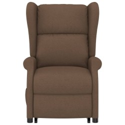 Fauteuil Marron Tissu 